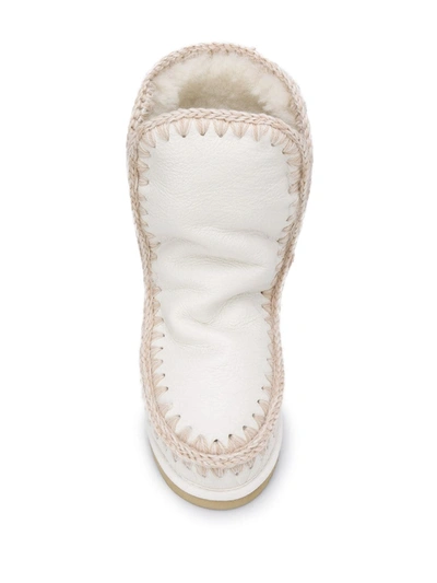 Shop Mou Eskimo 24 Boots In White