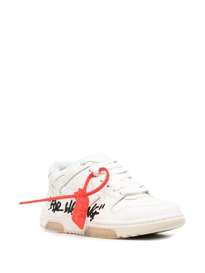 Off-white Out Of Office Low-top Leather Sneakers In White