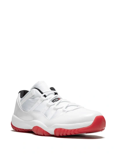 Jordan Air  11 Retro Low Sneakers In White