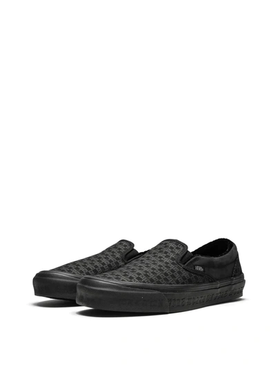 Shop Vans Og Classic Slip-on Sneakers In Black