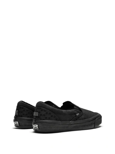 Shop Vans Og Classic Slip-on Sneakers In Black