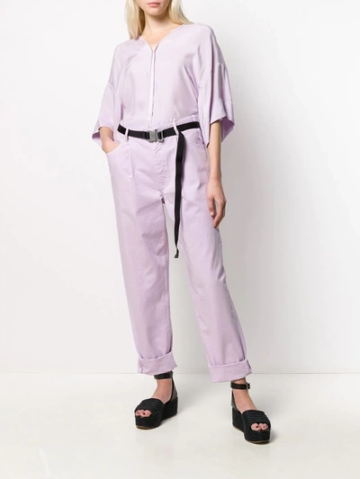A.f.vandevorst Agent Blouse In Purple