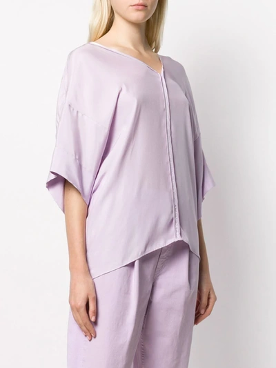 A.f.vandevorst Agent Blouse In Purple