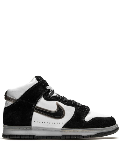 Shop Nike X Slam Jam Dunk High "black/white" Sneakers