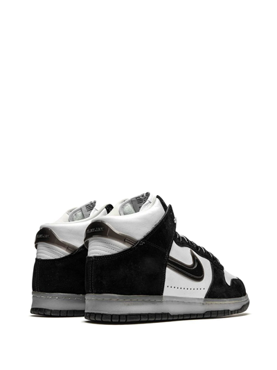 Shop Nike X Slam Jam Dunk High "black/white" Sneakers