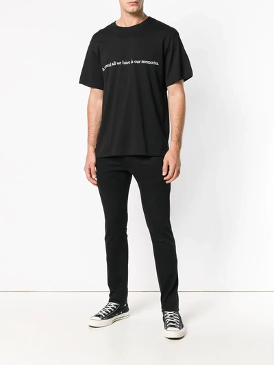 Throwback Memories T-shirt In Black