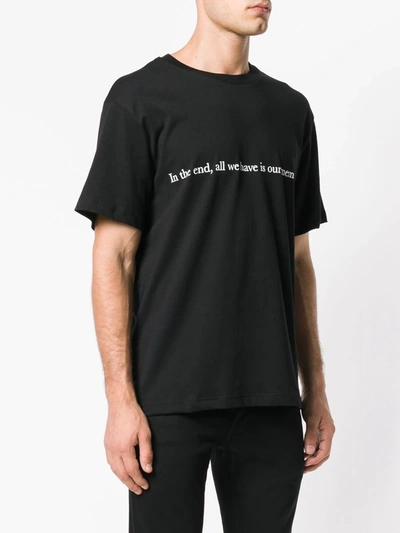 Throwback Memories T-shirt In Black