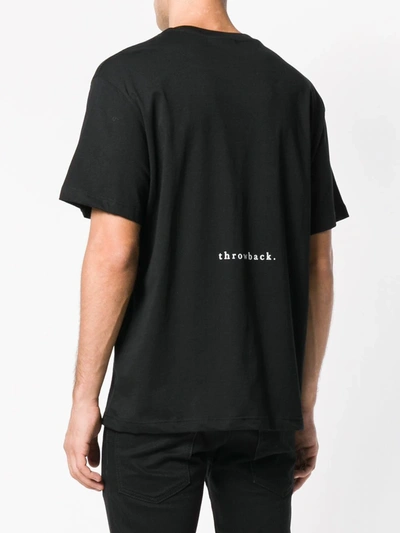 Throwback Memories T-shirt In Black