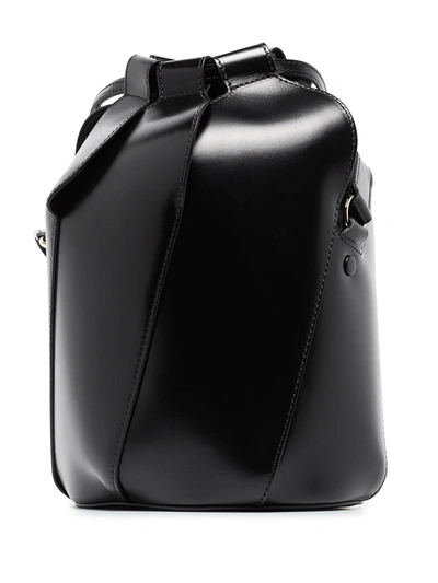 Chloé Black Leather Small Tulip Bucket Bag Nd Chloe Donna Tu In Schwarz
