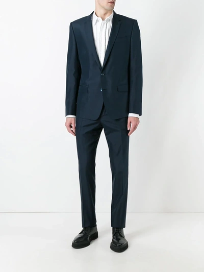 Shop Dolce & Gabbana Formal Suit In Blue