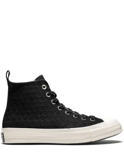 Shop Converse X Doe Chuck 70 Hi Sneakers In Black
