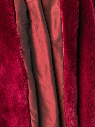 Pre-owned Dolce & Gabbana 1990 Oversized Coat In Red