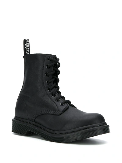 Shop Dr. Martens 1460 Pascal Virginia Boots In Black