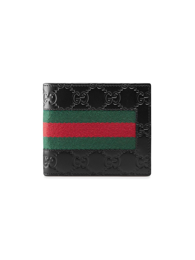 Gucci Signature Wallet in Red for Men