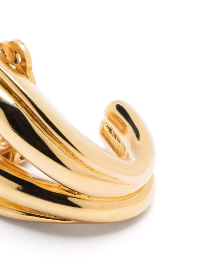 Shop Annelise Michelson Liane Solo Clip Earring In Gold