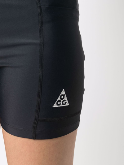 Shop Nike Acg Adv Crater Lookout Shorts In Schwarz