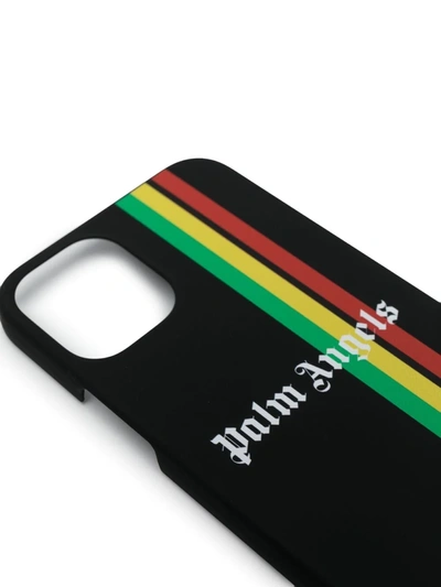 Palm Angels Womens Multi Exodus Iphone 12 Pro Phone Case In Black