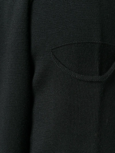 Shop Rick Owens Cut-out Detail Jumper In Black