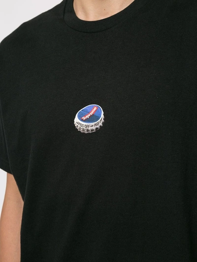Shop Supreme Bottle Cap T-shirt In Black
