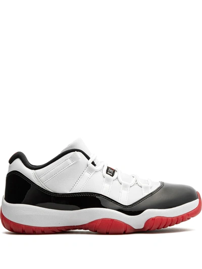 Shop Jordan Air  11 Retro Low "concord Bred" Sneakers In White