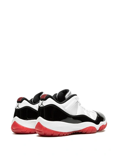 Shop Jordan Air  11 Retro Low "concord Bred" Sneakers In White