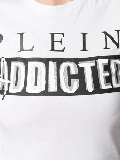 Philipp Plein Logo T-shirt In White