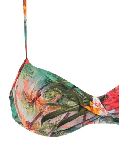 Shop Lygia & Nanny Cassis Bikini Top In Multicolour