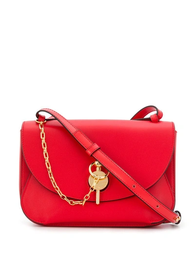 Shop Jw Anderson Scarlet Keyts Bag In Red