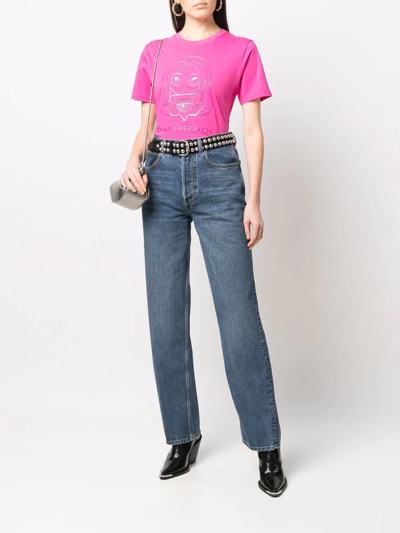 Boyish Jeans High-rise Dempsey Straight-leg Jeans In Blue