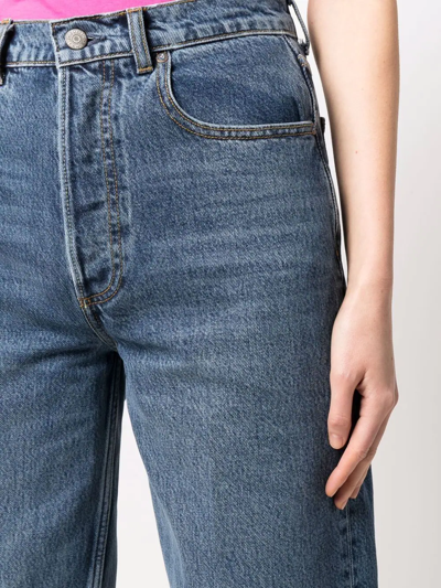 Boyish Jeans High-rise Dempsey Straight-leg Jeans In Blue
