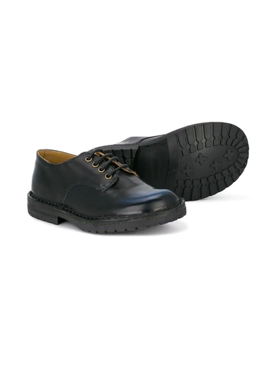 Shop Pèpè Lace Up Brogues In Blue