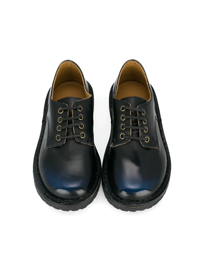 Shop Pèpè Lace Up Brogues In Blue