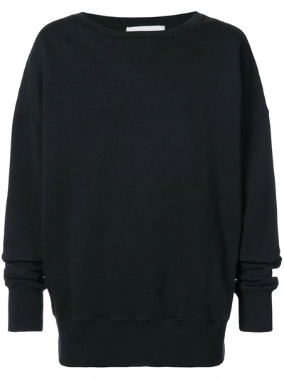 Shop Faith Connexion Text Detail Sweater In Black