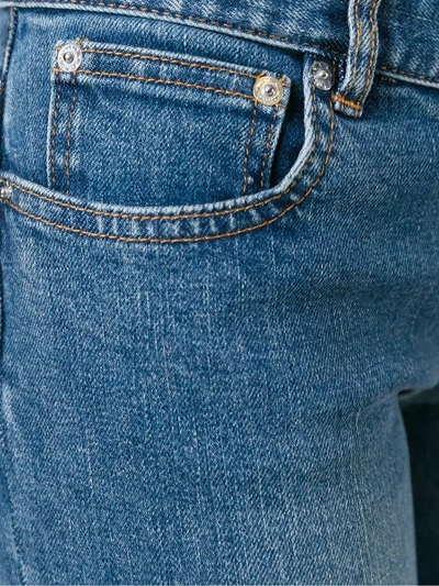 A.p.c. Cropped Jeans In Blue