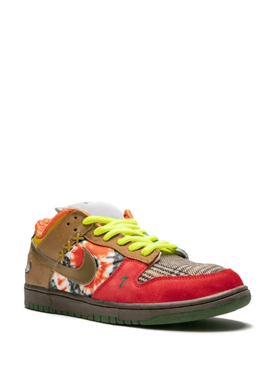 Shop Nike Sb "what The Dunk" Sneakers In White