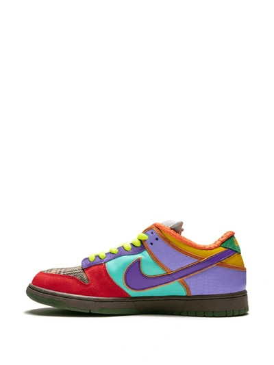 Nike Sb What The Dunk Sneakers In White