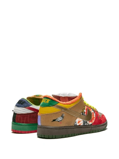 Nike Sb What The Dunk Sneakers In White