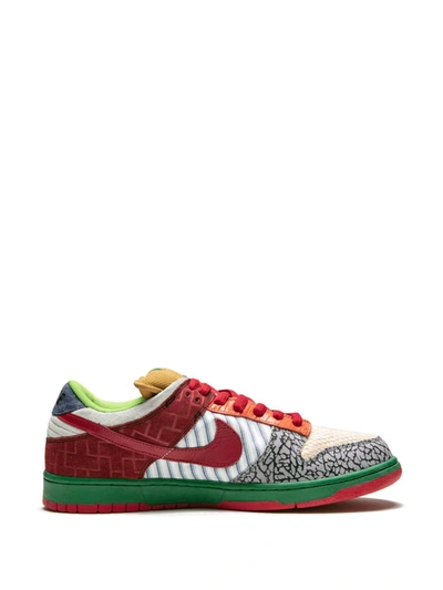 Shop Nike Sb "what The Dunk" Sneakers In White