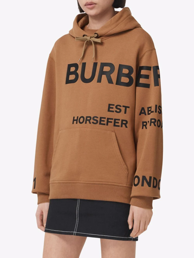 Burberry Horseferry-print Cotton Oversized Hoodie In | ModeSens