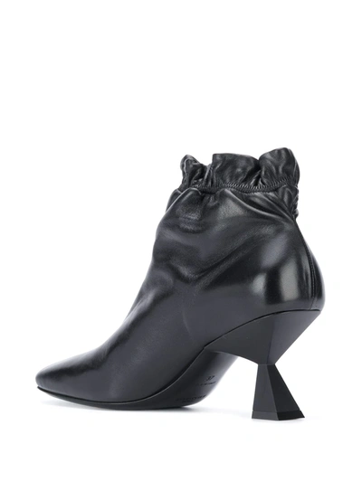Shop Givenchy Square-toe 75mm Ankle Boots In Black