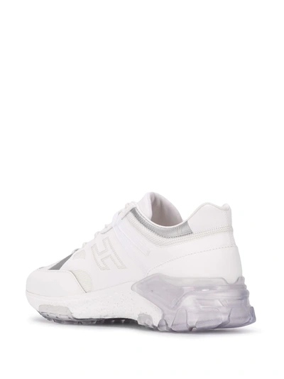 Shop Hogan Low-top Lace Up Sneakers In White