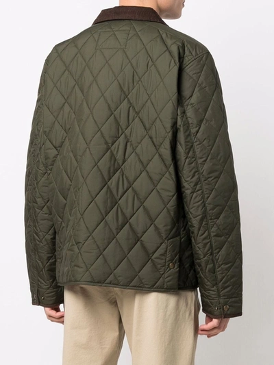 Polo Ralph Lauren Beaton Quilted Jacket Olive Green In Green