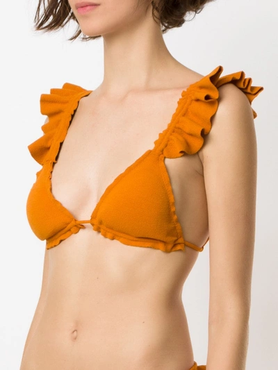 Shop Clube Bossa Laven Bikini Top In Orange
