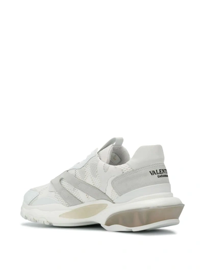 Shop Valentino Bounce Low-top Sneakers In White