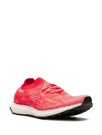 Shop Adidas Originals Ultraboost Uncaged J Sneakers In Red