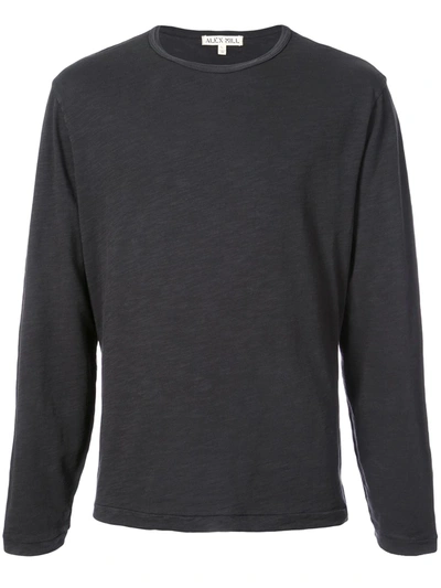 Shop Alex Mill Standard Long-sleeve Top In Black