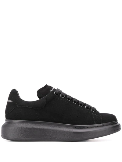 Shop Alexander Mcqueen Oversized Sneakers In Black