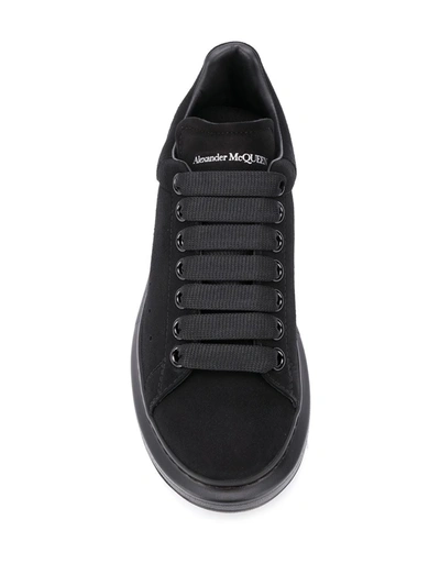 Shop Alexander Mcqueen Oversized Sneakers In Black