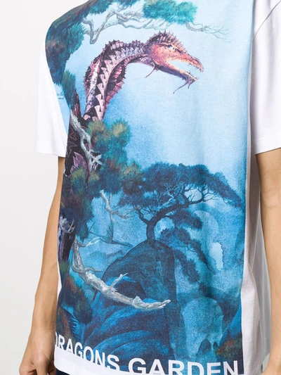 DRAGONS GARDEN PRINT T-SHIRT