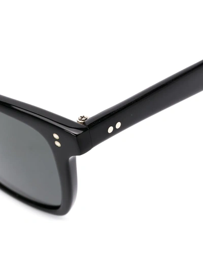 Shop Oliver Peoples Lachman Sun Square-frame Sunglasses In Black